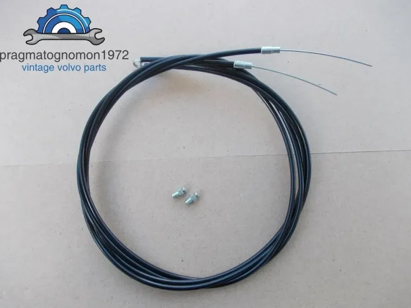 VOLVO AMAZON 121 122 PV544 P1800 DOUBLE CARBURATOR SU HS6 CHOKE CABLE set