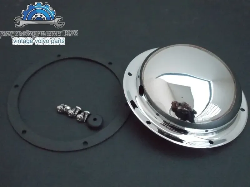 VOLVO AMAZON 121 122 P1800 HEATER MOTOR COVER CHROME PLATED set