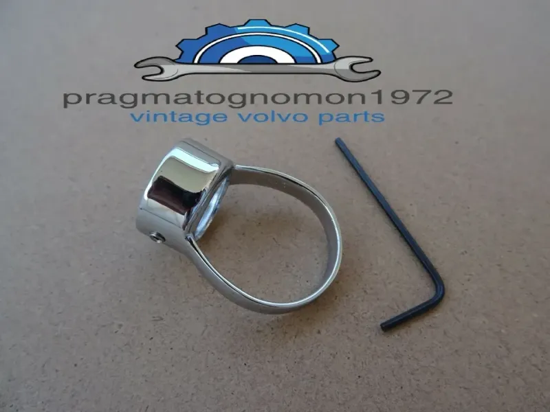 VOLVO AMAZON 121 122 P1800 PV 544 METAL HANDBRAKE EYELET CHROME PLATED