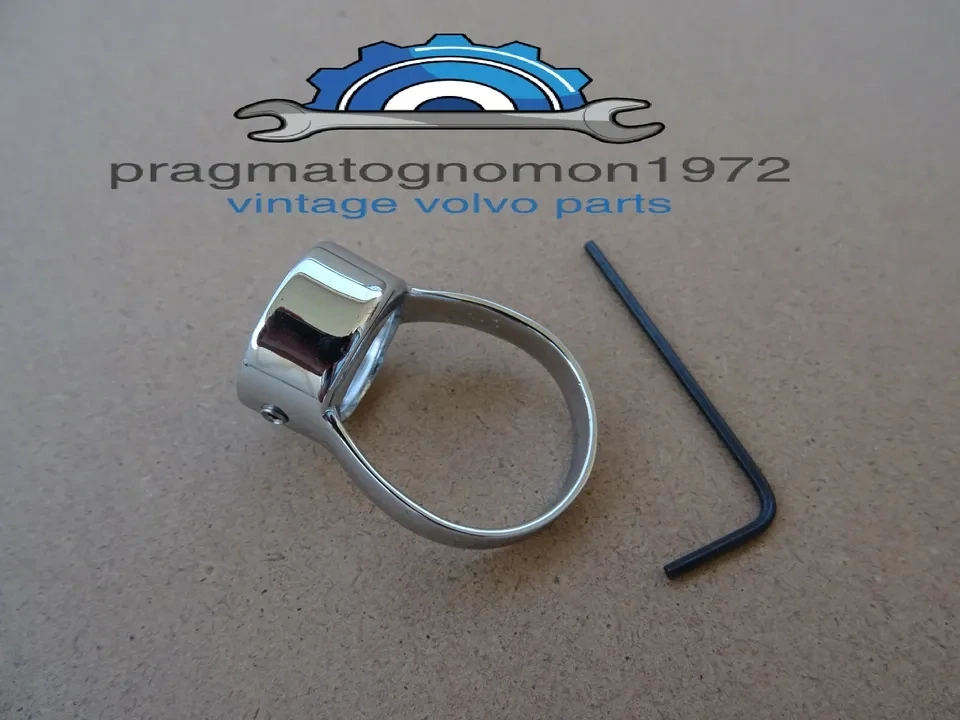 VOLVO AMAZON 121 122 P1800 PV 544 METAL HANDBRAKE EYELET CHROME PLATED