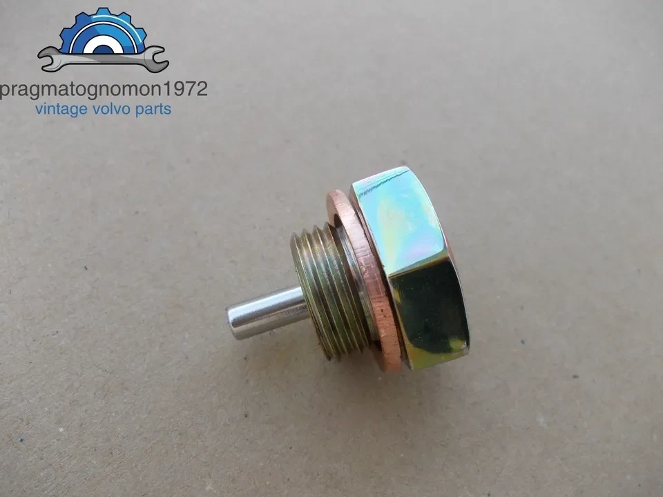 VOLVO 121 122 AMAZON P1800 140 144 OIL DRAIN PLUG MAGNETIC 3/4"-16