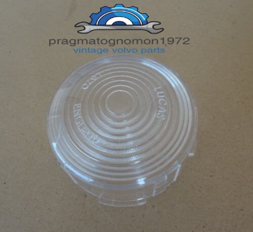 VOLVO 664590 P1800 FLASHER LENS CLEAR LUCAS GENUINE !!! for chassis no 1-6000