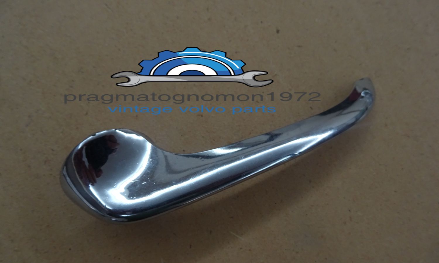 VOLVO AMAZON 121 122 EARLY  TYPE INTERIOR DOOR HANDLE #6 USED