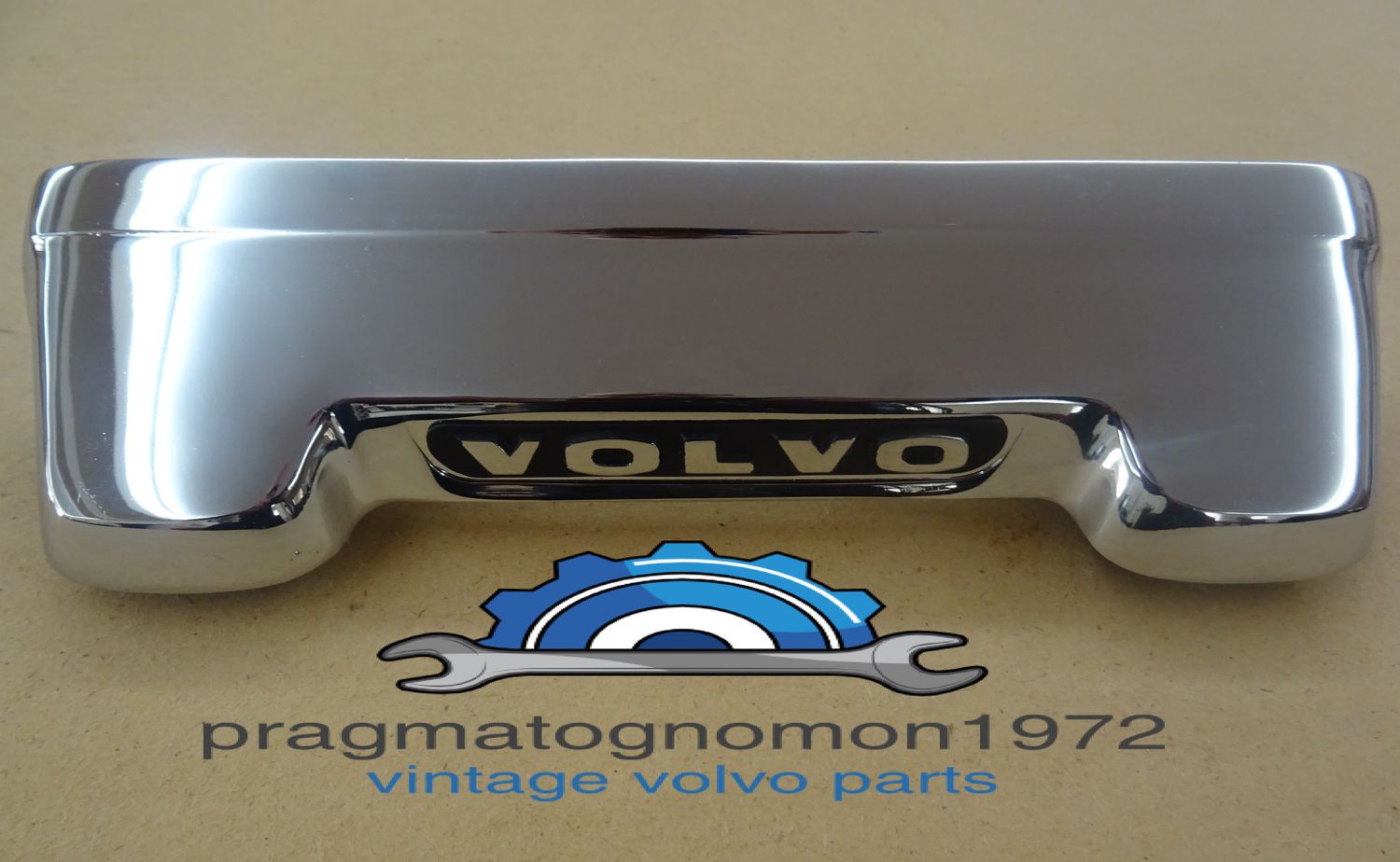 VOLVO AMAZON 121 122 123 TRUNK HANDLE USED CHROME PLATED
