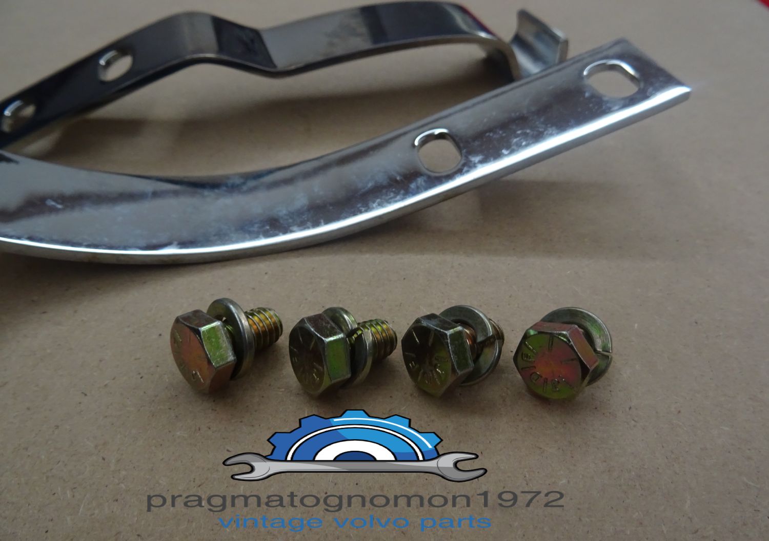 VOLVO AMAZON 121 122 DOOR STOP BOLTS GRADE 8 CARBON STEEL 4pcs set