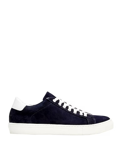 8 by YOOX NABUK LEATHER LOW-TOP SNEAKERS