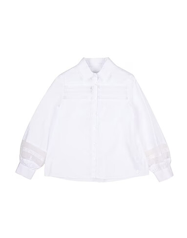 ERMANNO SCERVINO JUNIOR Solid colour shirts &amp; blouses