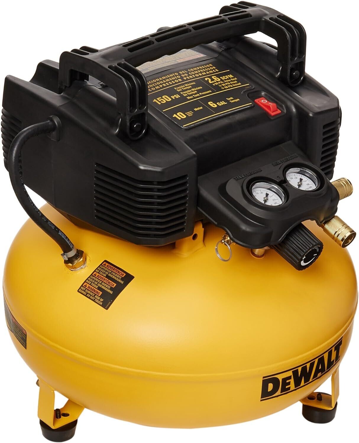 D2002M COMPRESOR DEWALT DE 6 GALONES 1.5HP