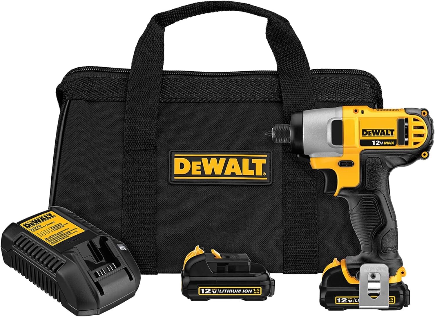 DCF815S2 DESTORNILLADOR DE IMPACTO 12 VOLS HEXAGONAL