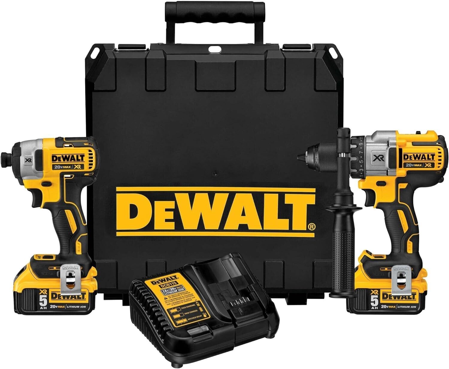 DCK299P2 COMBO TALADRO Y ATORNILLADOR DE IMPACTO 20 VOLTS