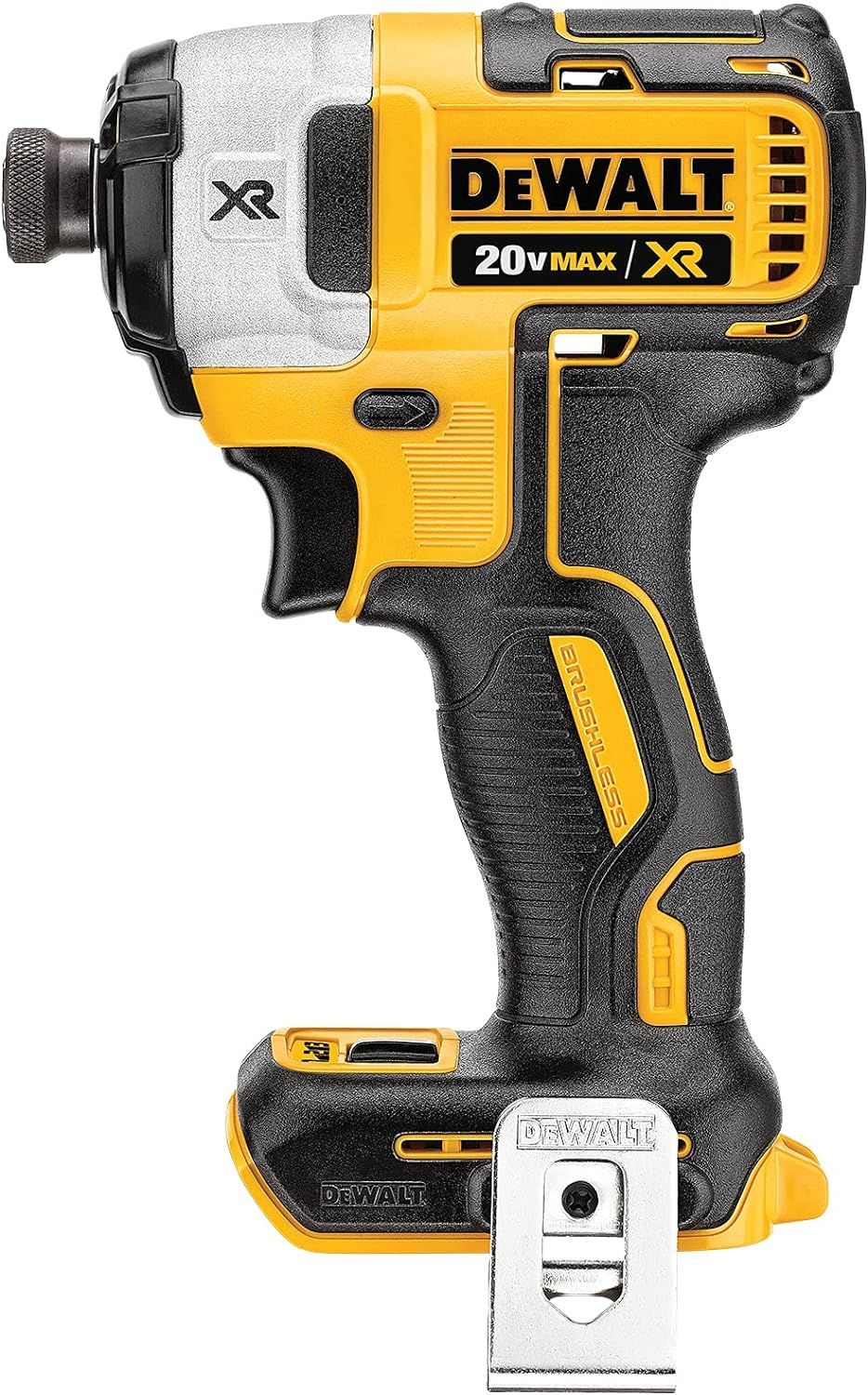 DCF8887B DESTORNILLADOR DE IMPACTO INALAMBRICO XR 20 VOLTS SIN BATERIA NI CARGADOR