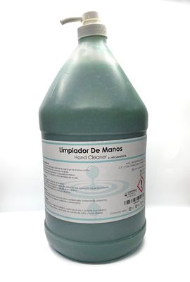 Desengrasante para manos con exfoliante natural
