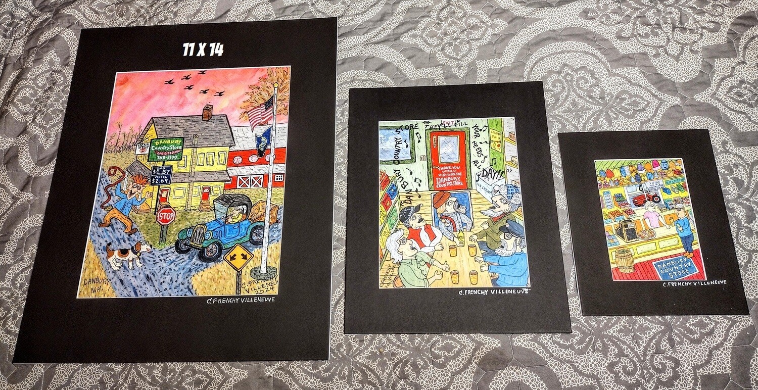Art Print by Frenchy the Painter 11 x 14 - 76 Paintings to choose from! 8 NEW CHOICES!