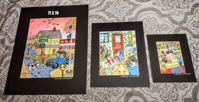 Art Print by Frenchy the Painter 11 x 14 - 95 Paintings to choose from! 20 NEW CHOICES!