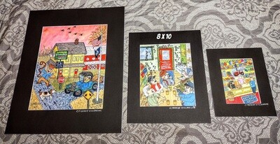 8x10 Art Print by Frenchy the Painter - 95 Paintings to choose from! 20 New choices!