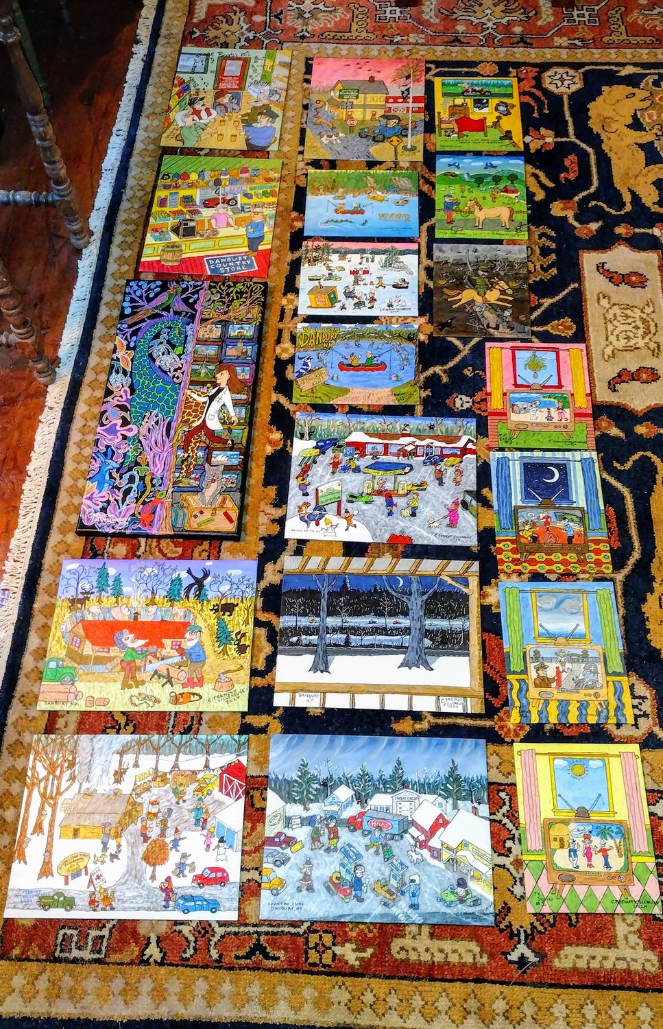 Original Paintings done by Frenchy the Painter - One of a Kind, Original Paints - Browse the Selections....Paintings with a SOLD sticker have already been bought