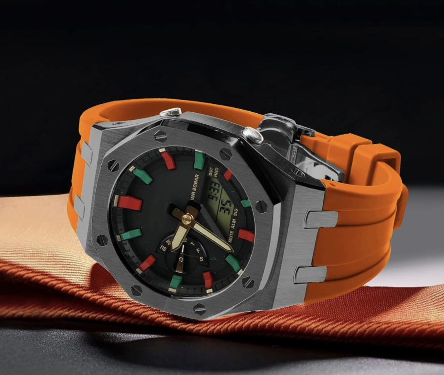 Orange GA2100 &quot;Casioak&quot; Custom