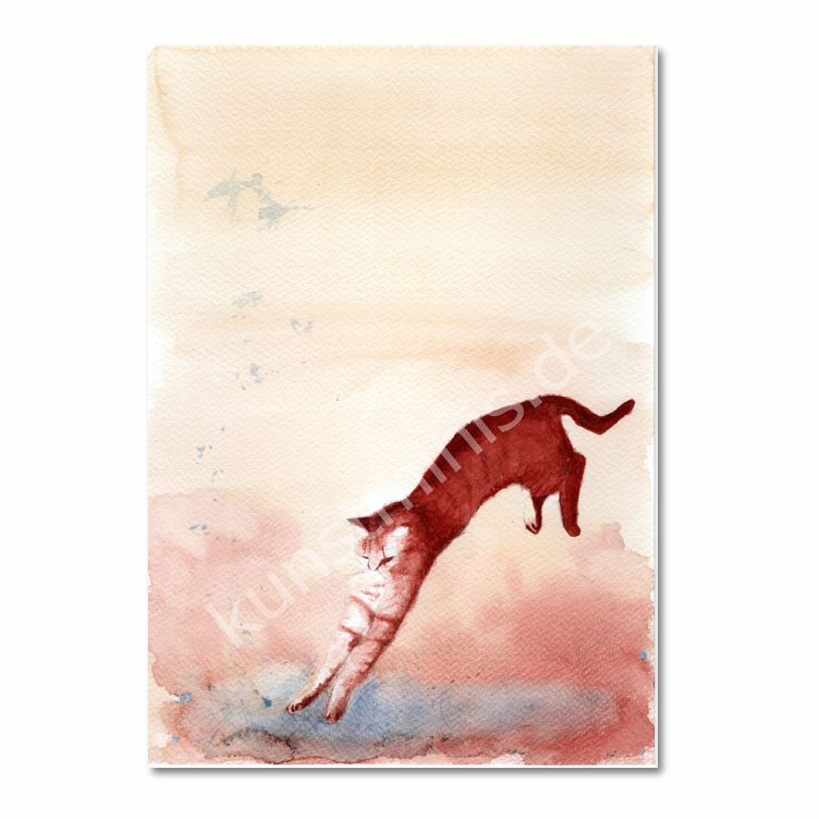 Jump, Katze auf dem Sprung