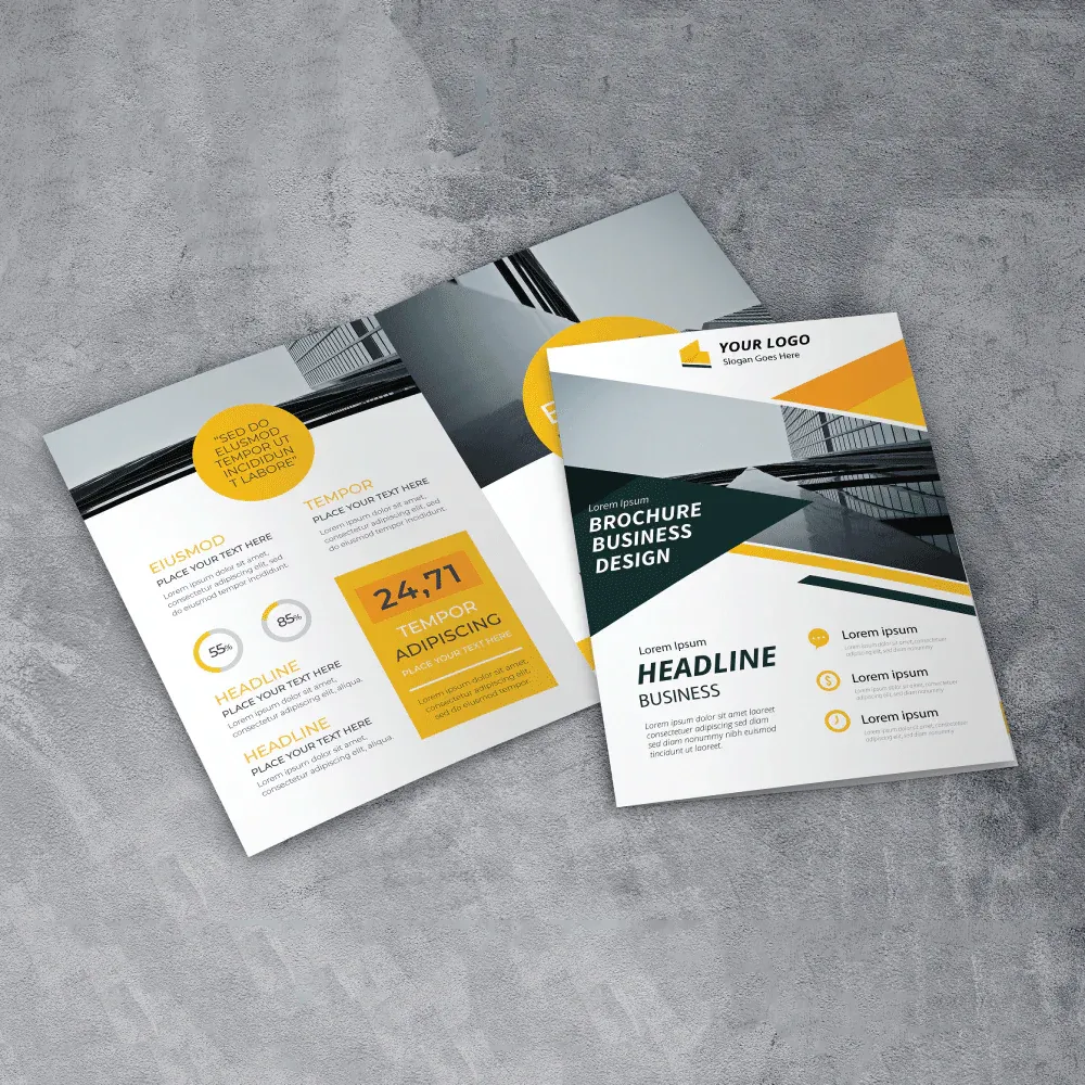 A4 Folded Leaflets