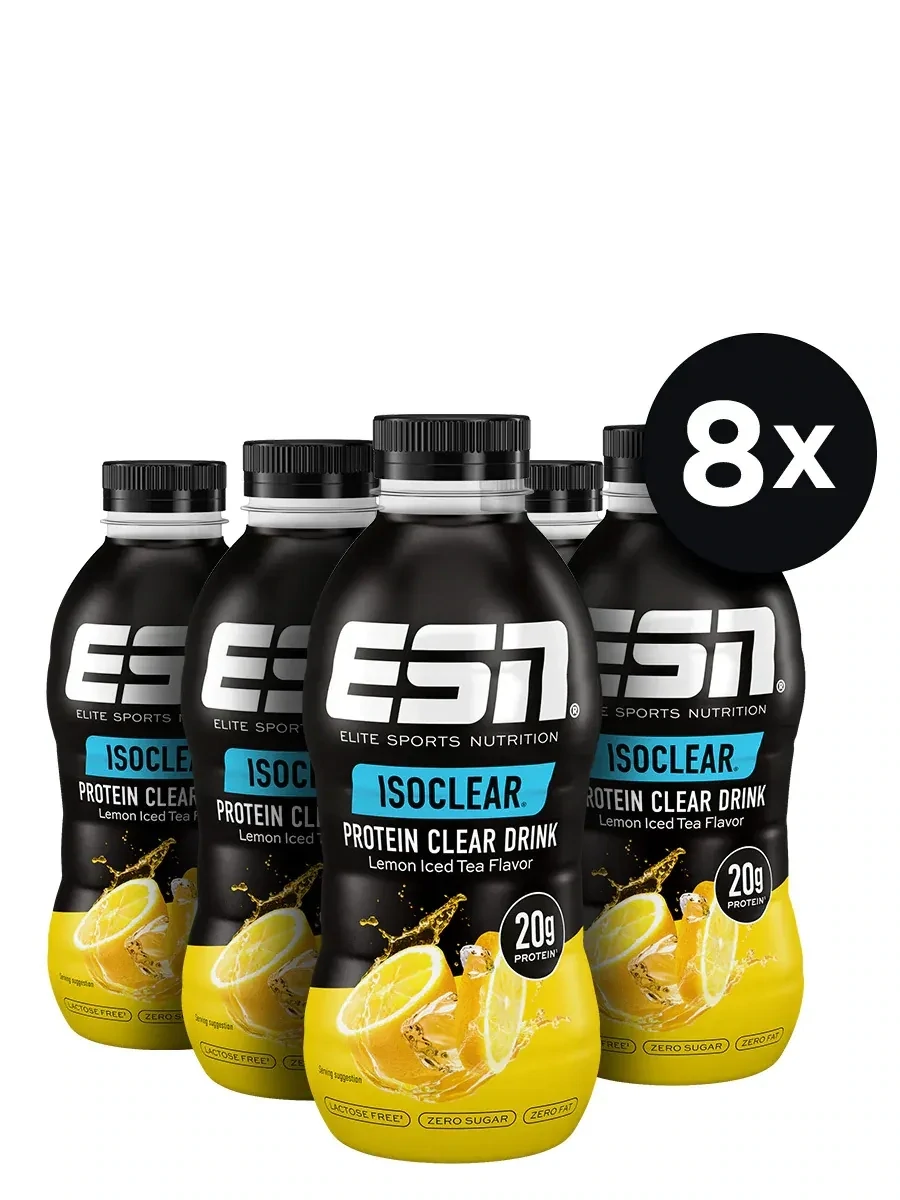 ESN Isoclear Protein Clear Drink RTD, 8 x 500ml