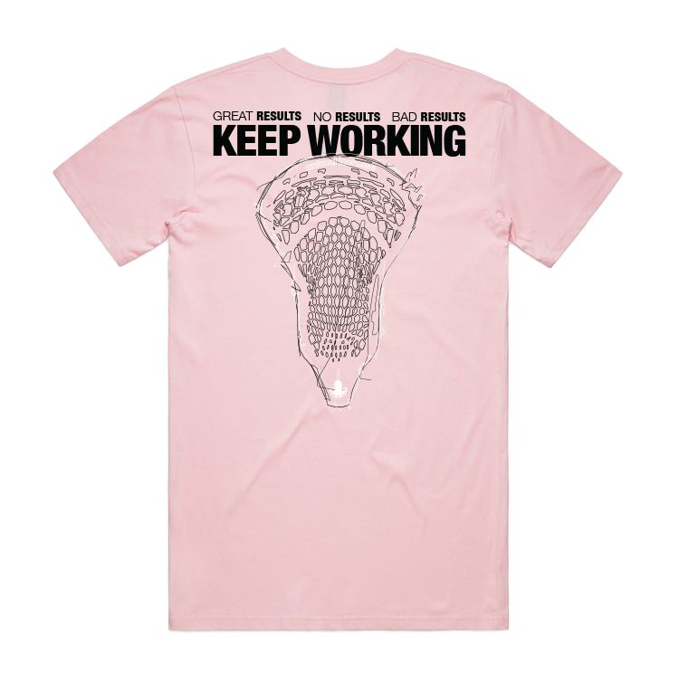 Animal Lacrosse KEEP WORKING Scribble Tee - Available in multiple colors