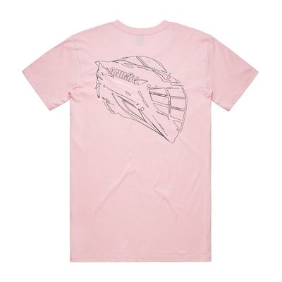 Animal Lacrosse Helmet Scribble Tee - Available in multiple colors