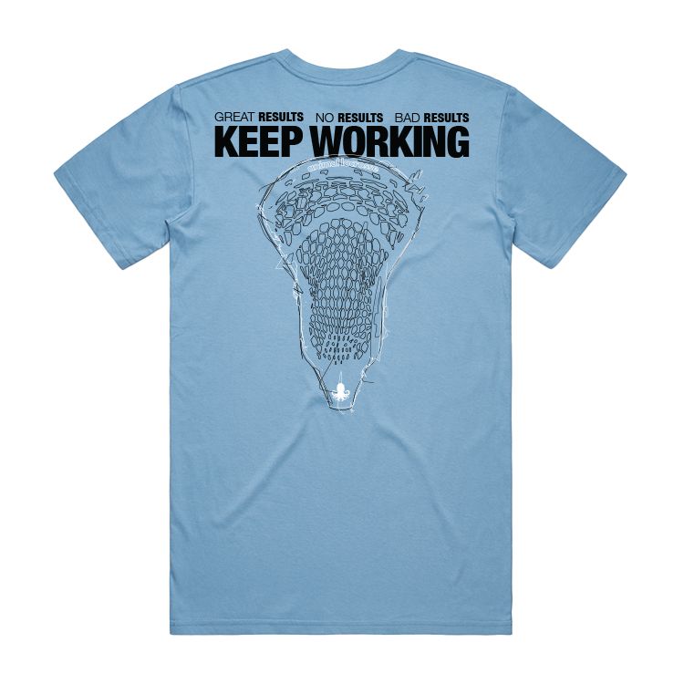 Animal Lacrosse KEEP WORKING Scribble Tee