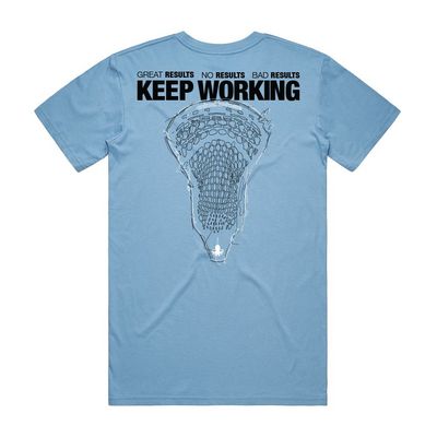Animal Lacrosse KEEP WORKING Scribble Tee