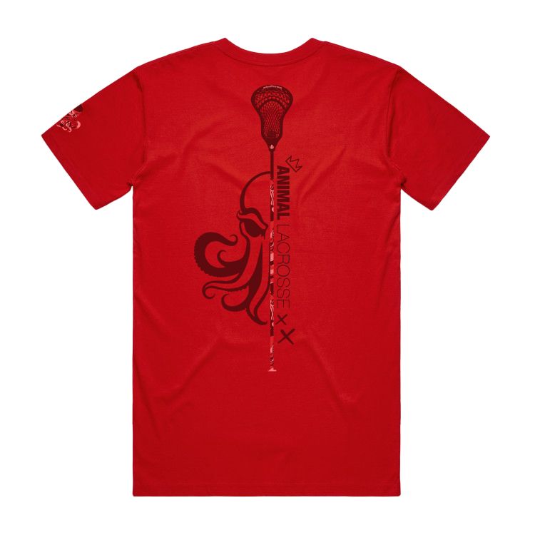 Animal Lacrosse Red Camo Five - Available in multiple colors