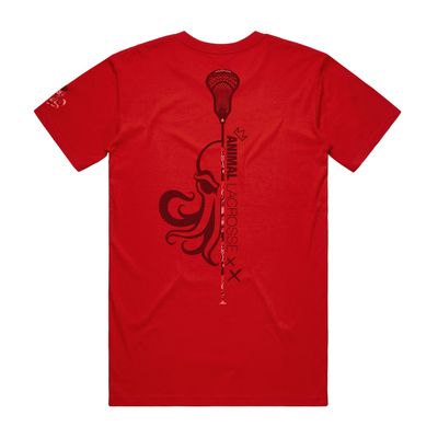 Animal Lacrosse Red Camo Five - Available in multiple colors