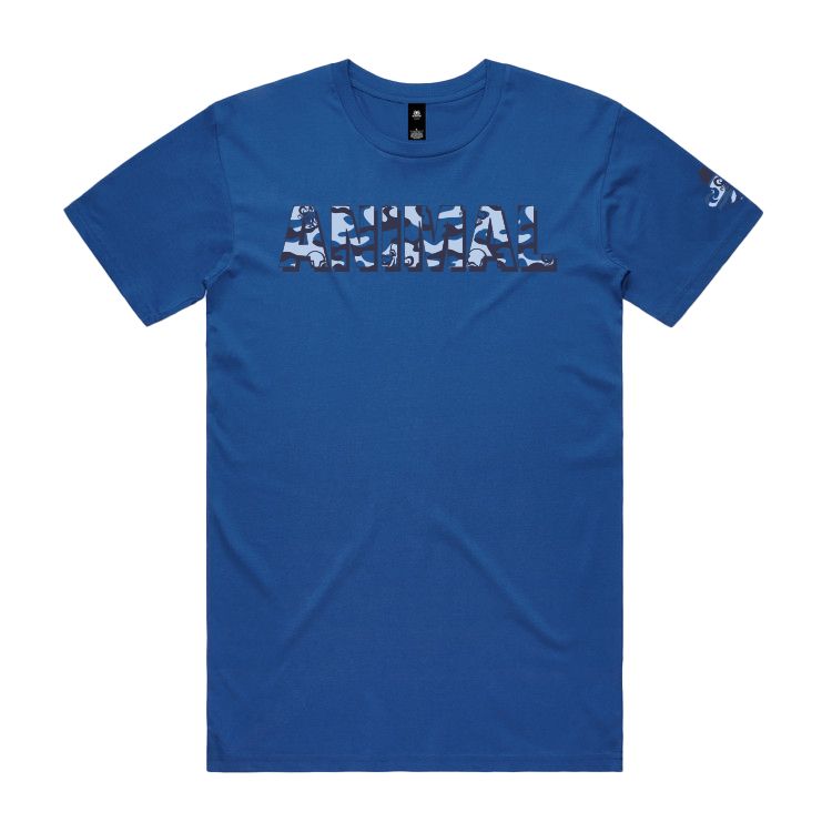 Animal Lacrosse Blue Camo Three - Available in multiple colors