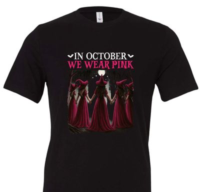 IN OCTOBER WE WEAR PINK WITCHES