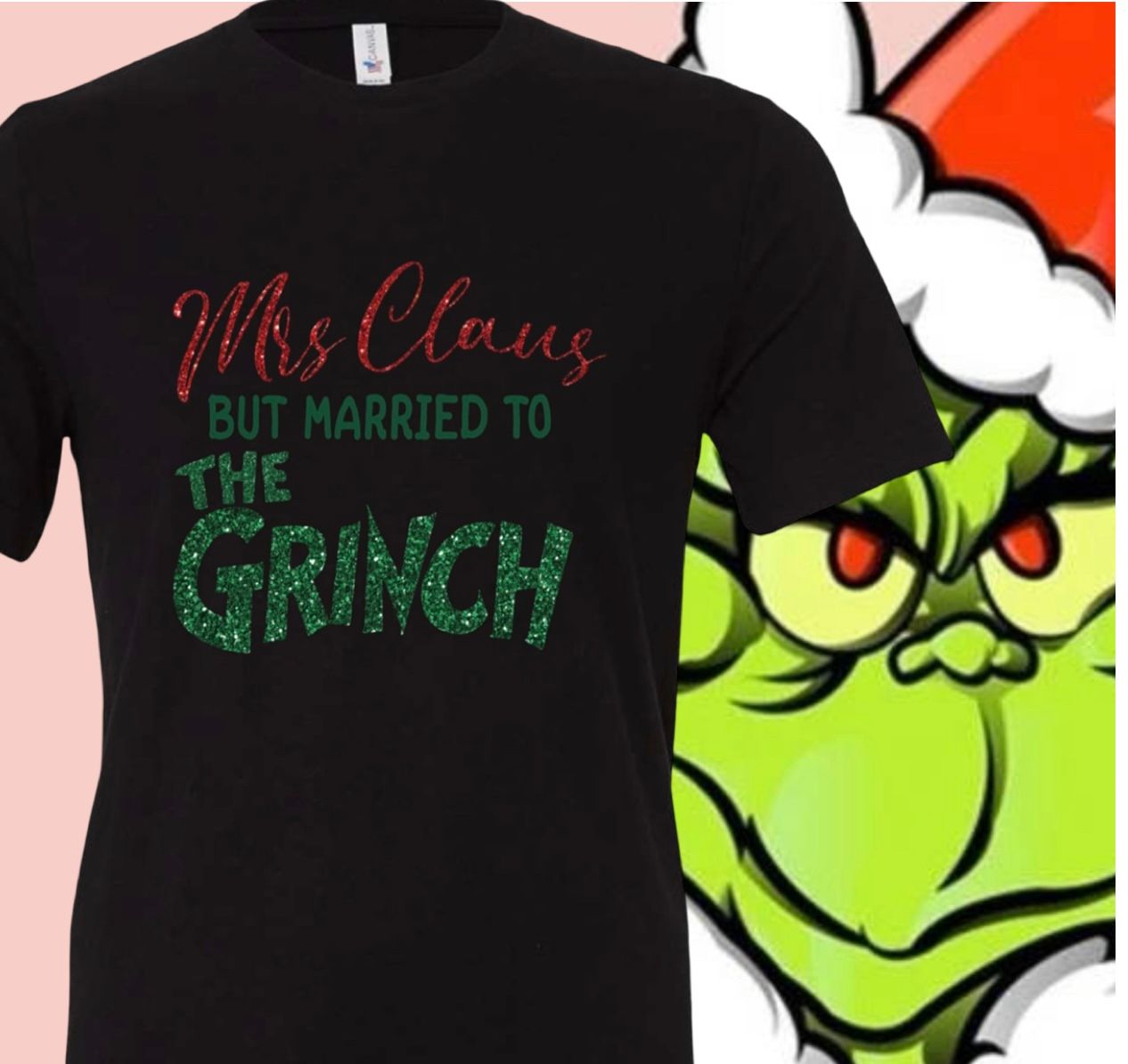 MRS CLAUS BUT MARRIED TO THE GRINCH