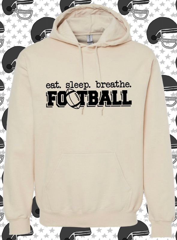 EAT SLEEP BREATHE FOOTBALL