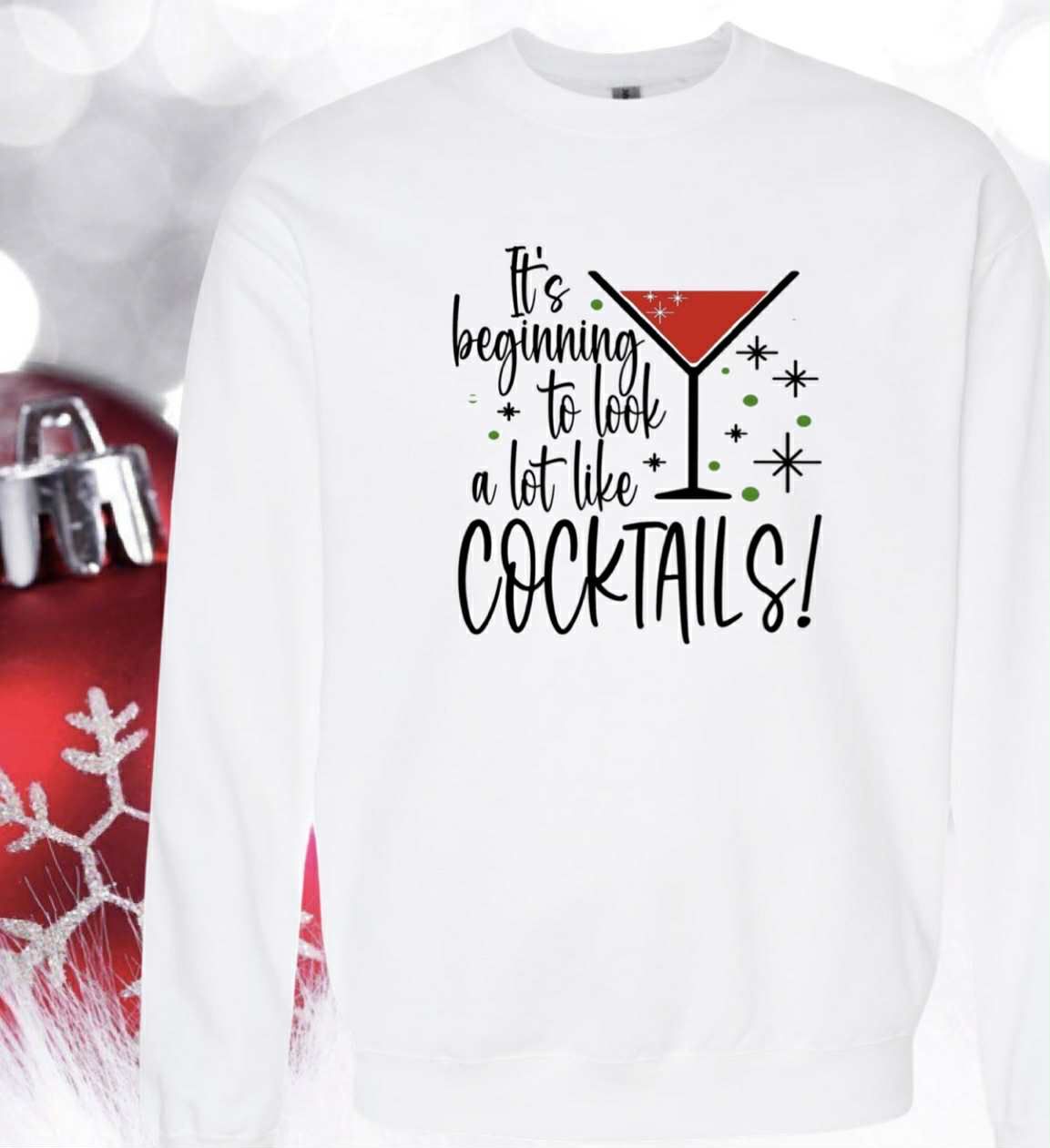 IT’S BEGINNING TO LOOK LIKE COCKTAILS