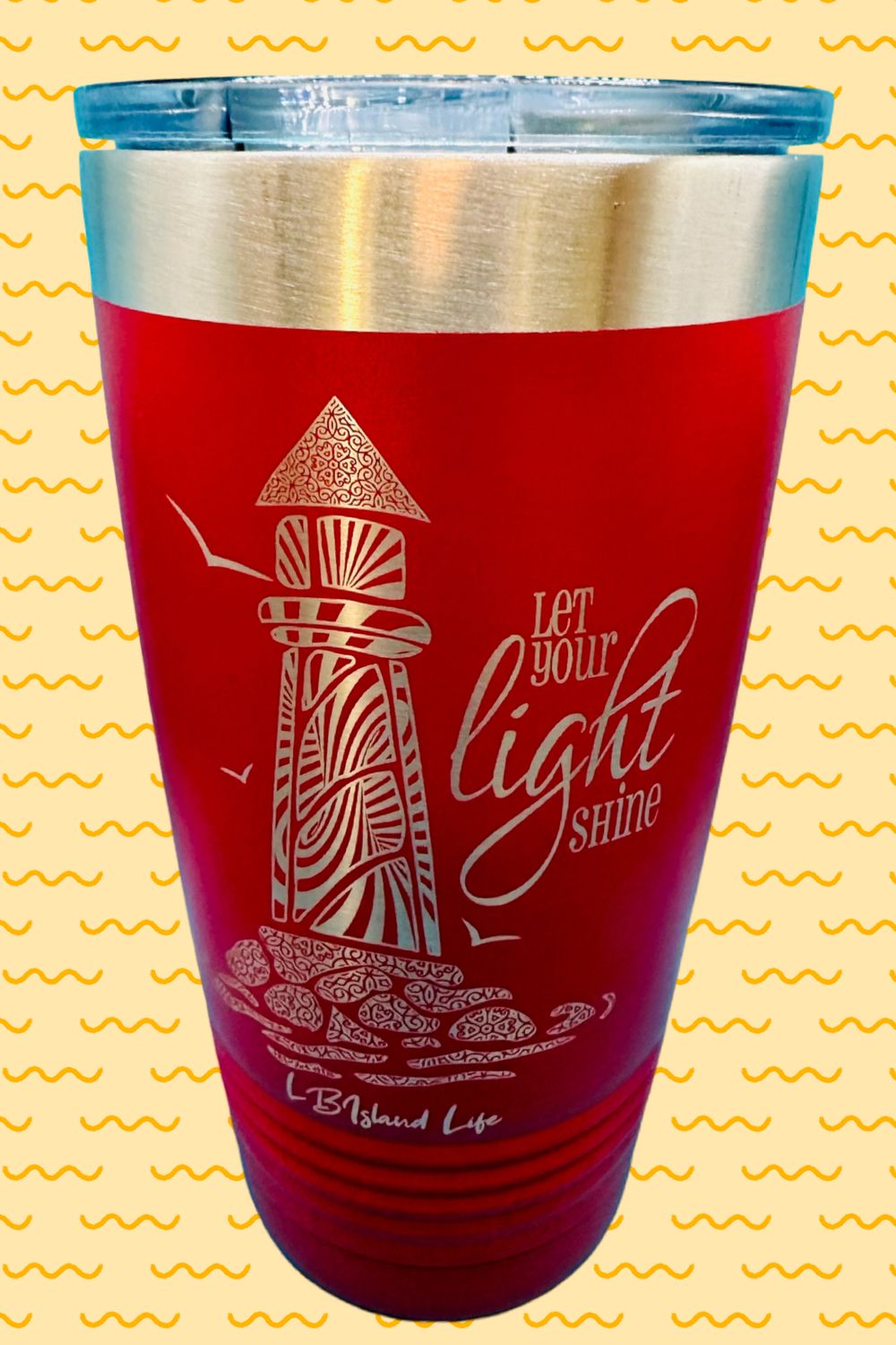 LET YOUR LIGHT SHINE TUMBLER