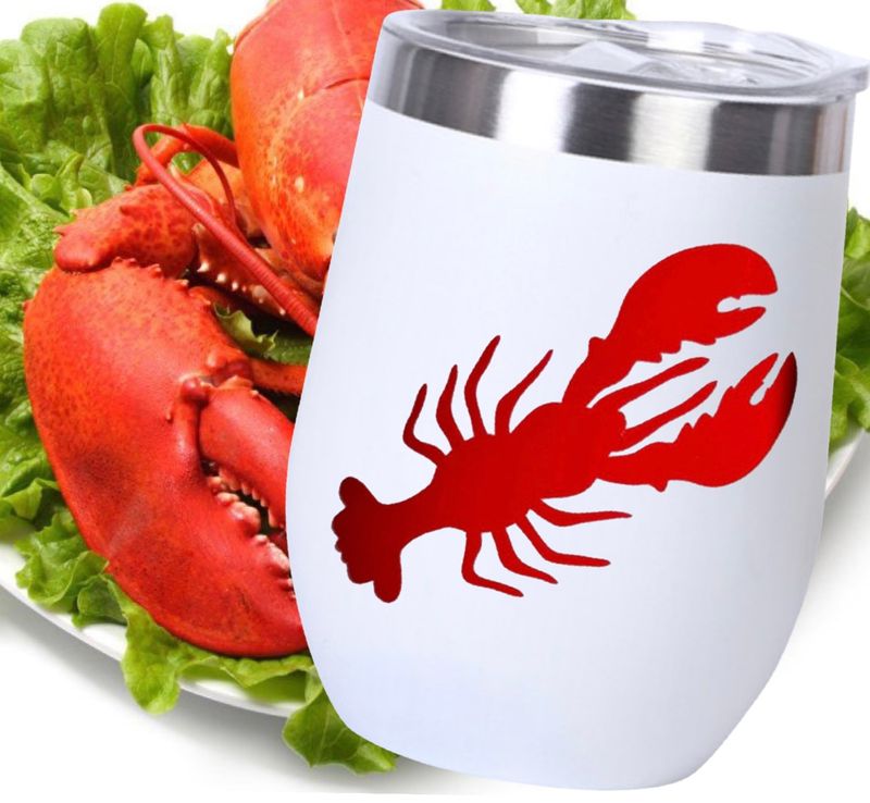LOBSTER 20 Oz WINE TUMBLER