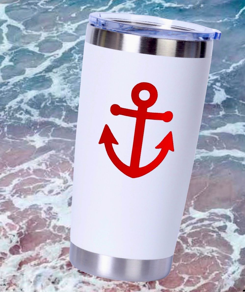 ANCHORS AWAY 20 oz TUMBLER