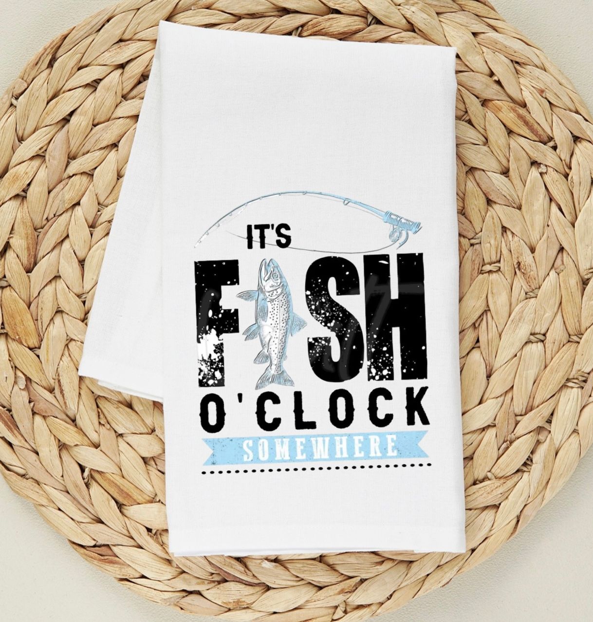 IT’S FISH O’CLOCK TOWEL