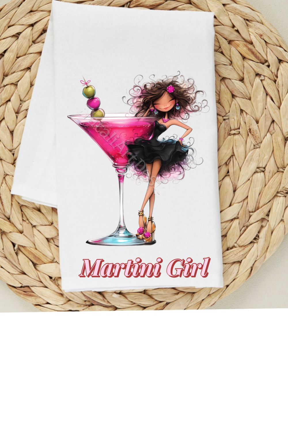 MARTINI GIRL TOWEL
