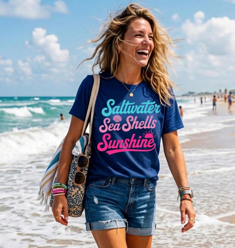 SALT WATER SEA SHELLS SUNSHINE