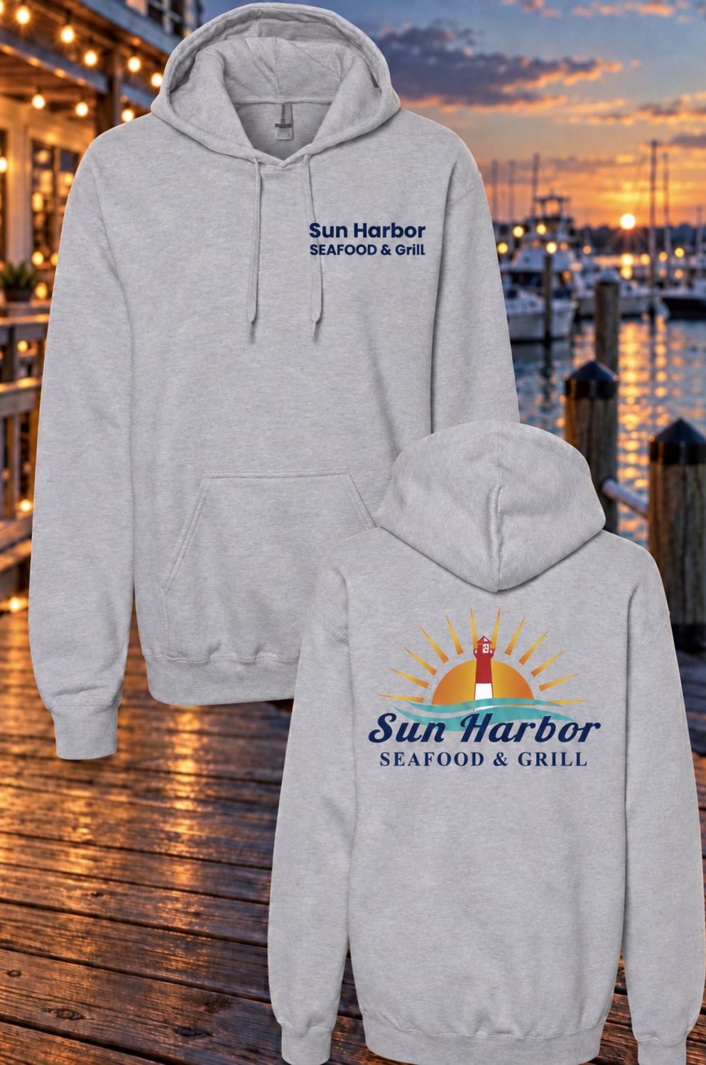 SUN HARBOR SWEATSHIRT / SPORT GRAY