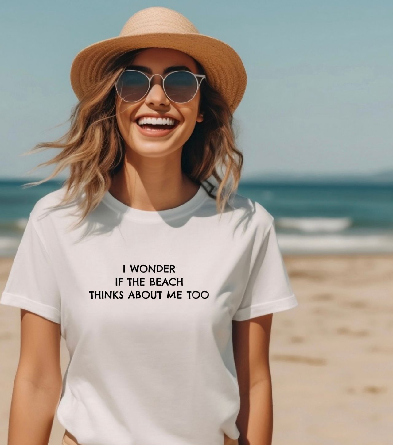 I WONDER IF THE BEACH IS THINKING ABOUT ME TOO