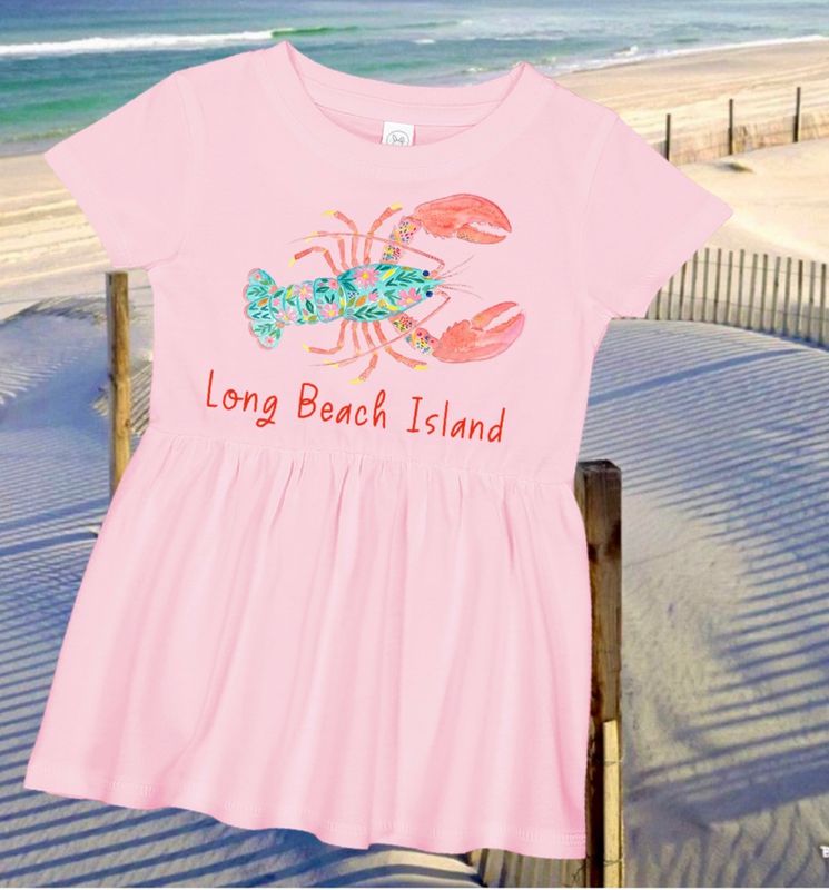 CHILDREN’S FLORAL LOBSTER DRESS