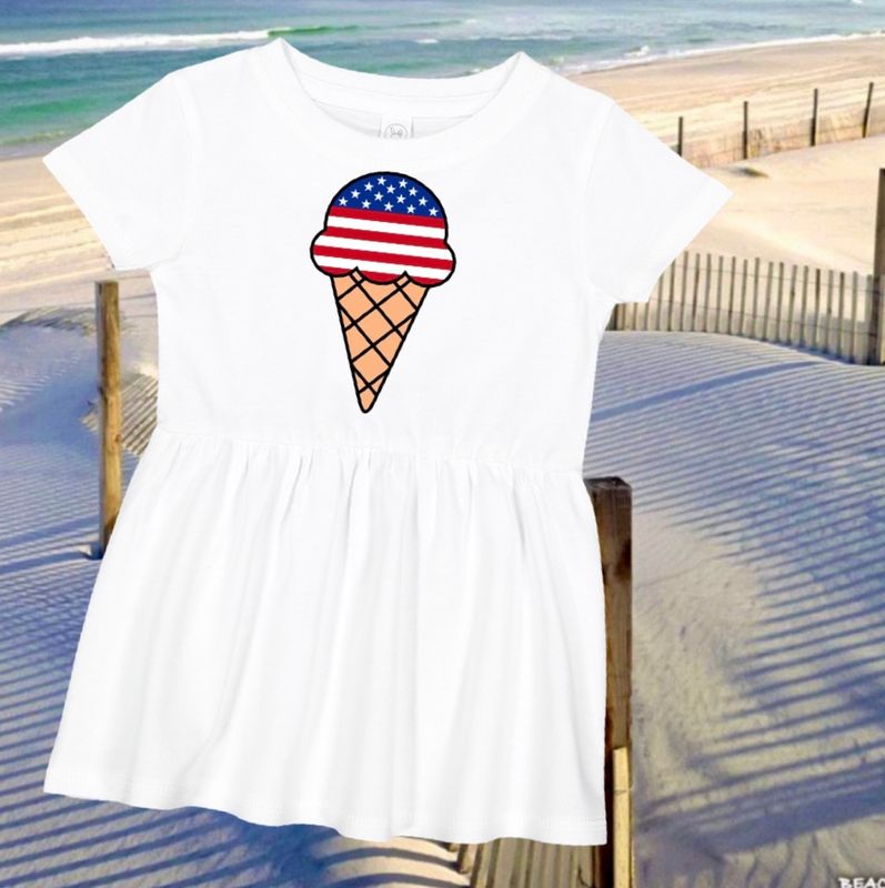 CHILDREN’S ICE CREAM DRESS