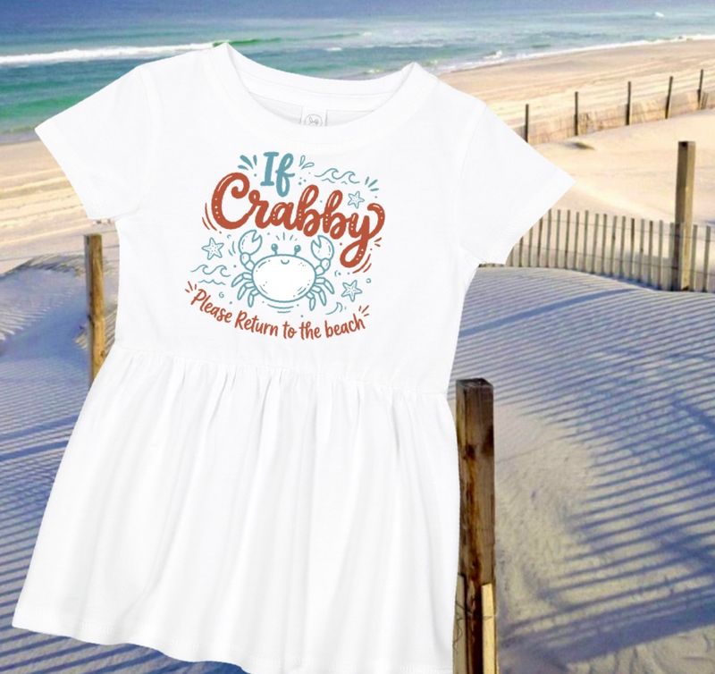 CHILDREN’S IF CRABBING PLEASE RETURN TO THE BEACH