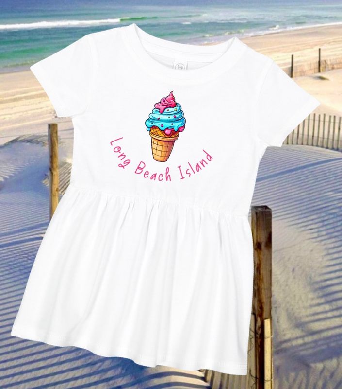 CHILDREN’S LBI ICE CREAM DRESS