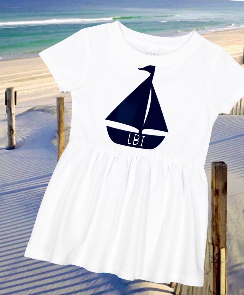 CHILDREN’S SAILBOAT DRESS