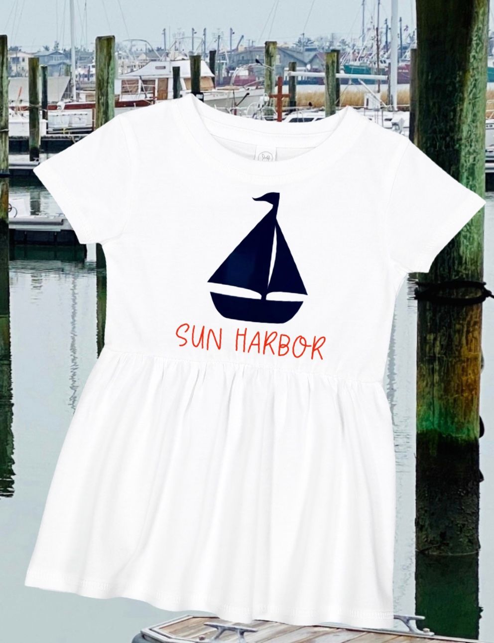 CHILDREN’S SUN HARBOR SAILBOAT DRESS