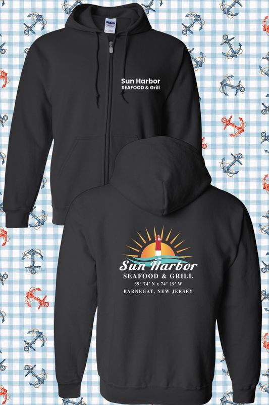 SUN HARBOR ZIP UP SWEATSHIRT